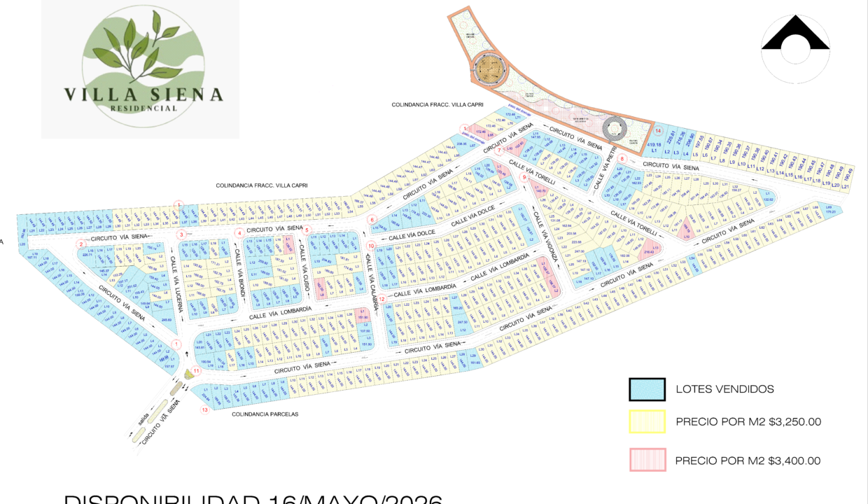 DISPONIBILIDAD SIENA-GENERAL